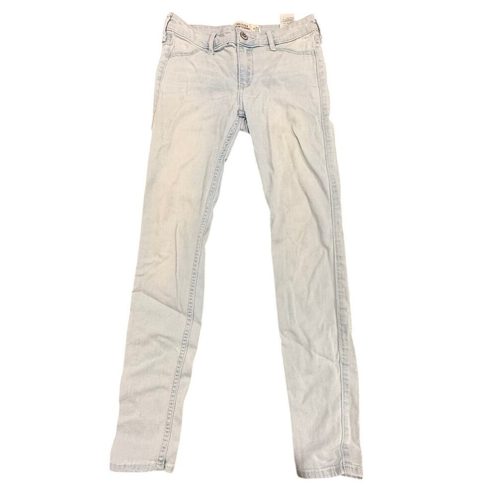 Hollister Light Wash Denim Jean Legging Skinny Jeans W24 L27 Size 0S